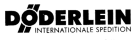 DÖDERLEIN INTERNATIONALE SPEDITION Logo (DPMA, 05.08.1998)