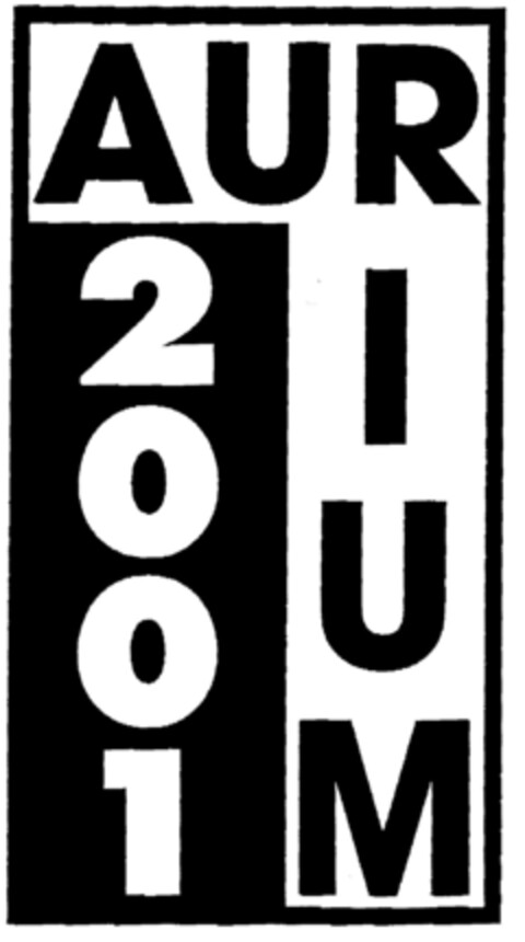 AURIUM 2001 Logo (DPMA, 02.09.1998)