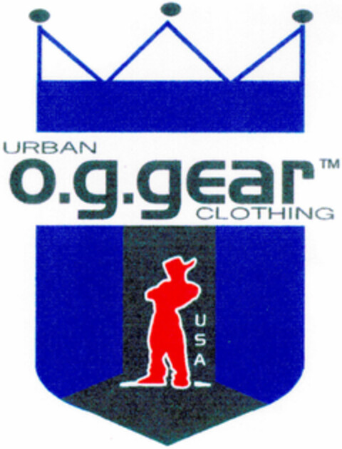 URBAN o.g.gear CLOTHING Logo (DPMA, 11/05/1998)