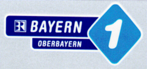 BAYERN 1 OBERBAYERN Logo (DPMA, 24.07.1999)