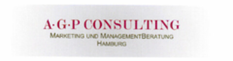 A·G·P  CONSULTING Logo (DPMA, 28.09.1999)