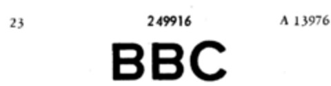 BBC Logo (DPMA, 03/13/1920)