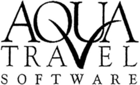 AQUA TRAVEL SOFTWARE Logo (DPMA, 12.04.1994)