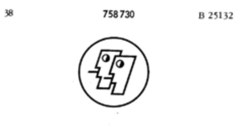 758730 Logo (DPMA, 29.06.1961)