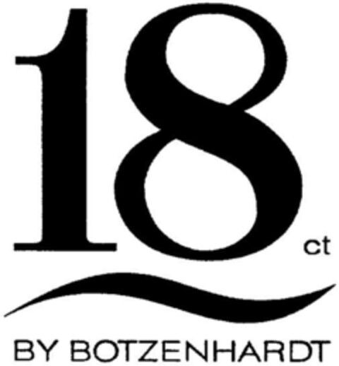 18 ct BY BOTZENHARDT Logo (DPMA, 25.09.1991)