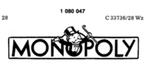 MONOPOLY Logo (DPMA, 22.12.1984)