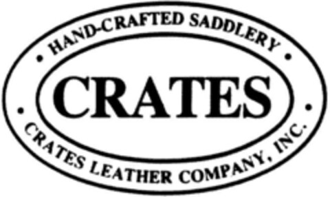 CRATES LEATHER COMPANY Logo (DPMA, 08/23/1993)