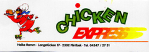 CHiCKEN EXPRESS Logo (DPMA, 05.06.1991)