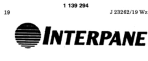 INTERPANE Logo (DPMA, 09/16/1988)