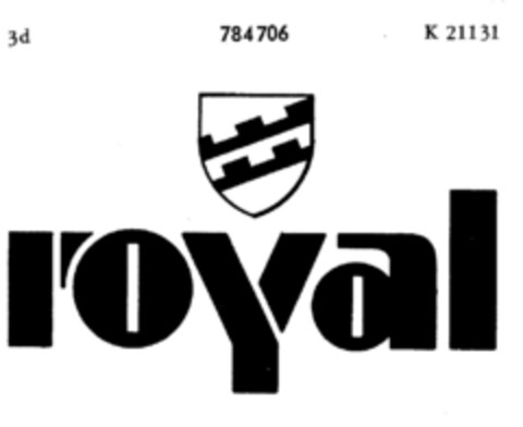 royal Logo (DPMA, 02/07/1963)