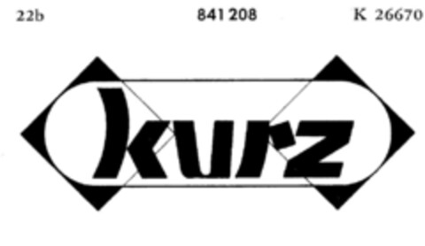 kurz Logo (DPMA, 08.12.1966)