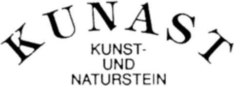KUNAST KUNST- UND NATURSTEIN Logo (DPMA, 21.02.1992)