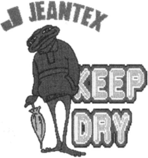 JEANTEX KEEP DRY Logo (DPMA, 13.10.1992)