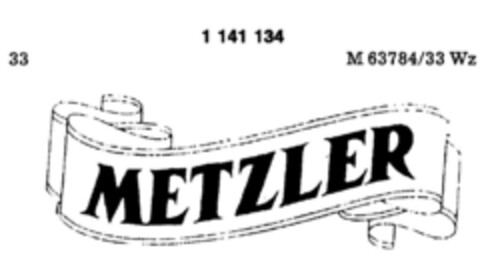 METZLER Logo (DPMA, 12.10.1988)