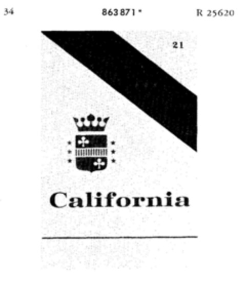 California Logo (DPMA, 20.05.1969)