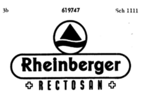 Rheinberger RECTOSAN Logo (DPMA, 17.06.1950)