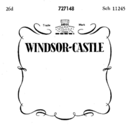 WINDSOR-CASTLE Logo (DPMA, 21.11.1958)