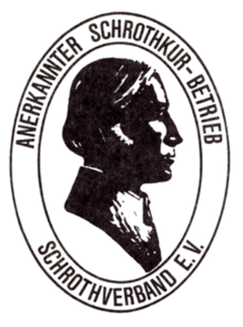 ANERKANNTER SCHROTHKUR- BETRIEB SCHROTHVERBAND EV. Logo (DPMA, 05.06.1984)