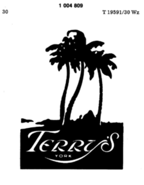 TERRY'S YORK Logo (DPMA, 30.06.1979)