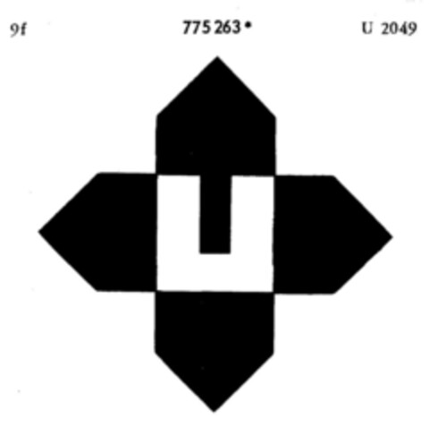 U Logo (DPMA, 05/28/1963)