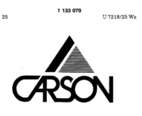 CARSON Logo (DPMA, 10.04.1988)