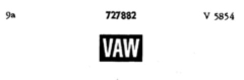 VAW Logo (DPMA, 16.10.1958)