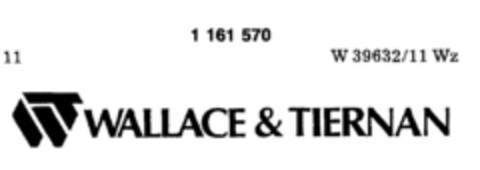 WT WALLACE & TIERNAN Logo (DPMA, 09/14/1989)