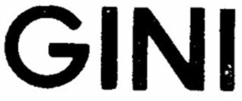 GINI Logo (DPMA, 06.03.1969)