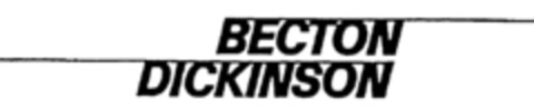 BECTON DICKINSON Logo (DPMA, 29.06.1990)