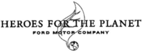 HEROES FOR THE PLANET FORD MOTOR COMPANY Logo (DPMA, 10.01.2001)