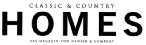 CLASSIC & COUNTRY HOMES Logo (DPMA, 27.11.2001)