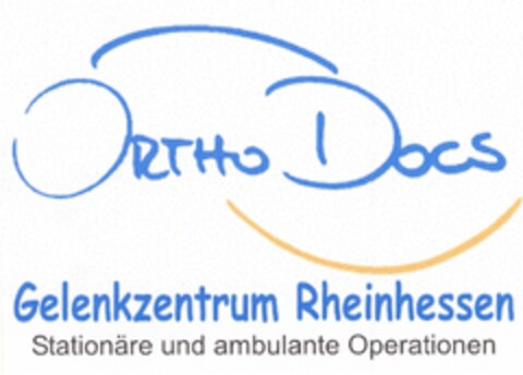 ORTHODOCS Gelenkzentrum Rheinhessen Logo (DPMA, 16.09.2008)