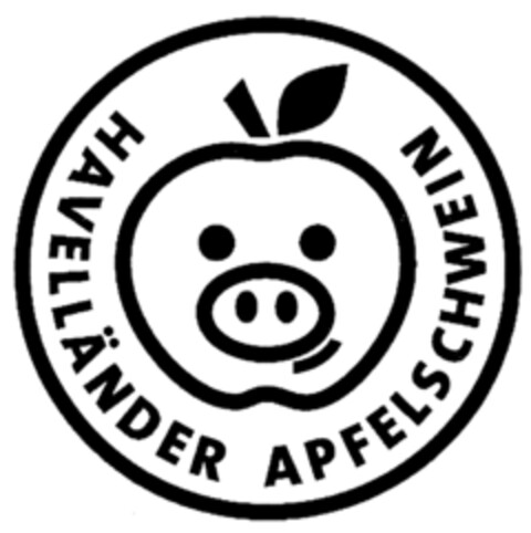 HAVELLÄNDER APFELSCHWEIN Logo (DPMA, 03/10/2009)