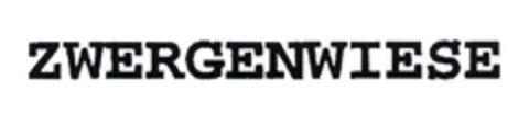 ZWERGENWIESE Logo (DPMA, 08/18/2009)