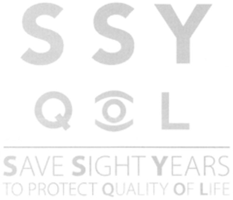 SSY Q O L SAVE SIGHT YEARS TO PROTECT QUALITY OF LIFE Logo (DPMA, 09/22/2011)