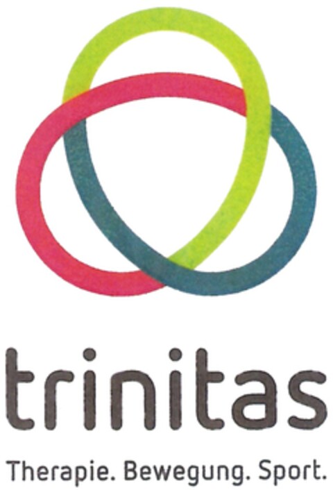 trinitas Therapie. Bewegung. Sport. Logo (DPMA, 01/15/2014)