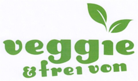 veggie & frei von Logo (DPMA, 09/24/2014)