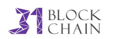31 BLOCK CHAIN Logo (DPMA, 16.03.2018)