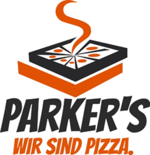 PARKER'S WIR SIND PIZZA. Logo (DPMA, 22.04.2018)