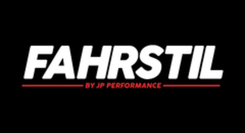 FAHRSTIL BY JP PERFORMANCE Logo (DPMA, 10.04.2019)