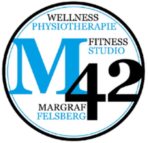 M42 WELLNESS PHYSIOTHERAPIE FITNESS STUDIO MARGRAF FELSBERG Logo (DPMA, 13.08.2025)