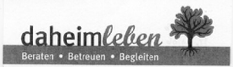 daheimleben Beraten Betreuen Begleiten Logo (DPMA, 09.09.2005)