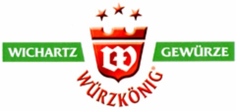 WICHARTZ  GEWÜRZE WÜRZKÖNIG Logo (DPMA, 16.01.2006)