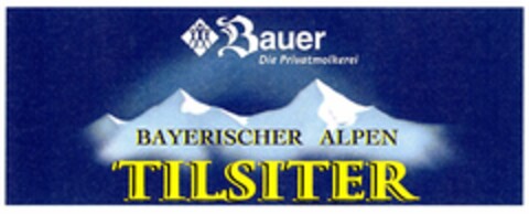 BAYERISCHER ALPEN TILSITER Logo (DPMA, 10.04.2006)