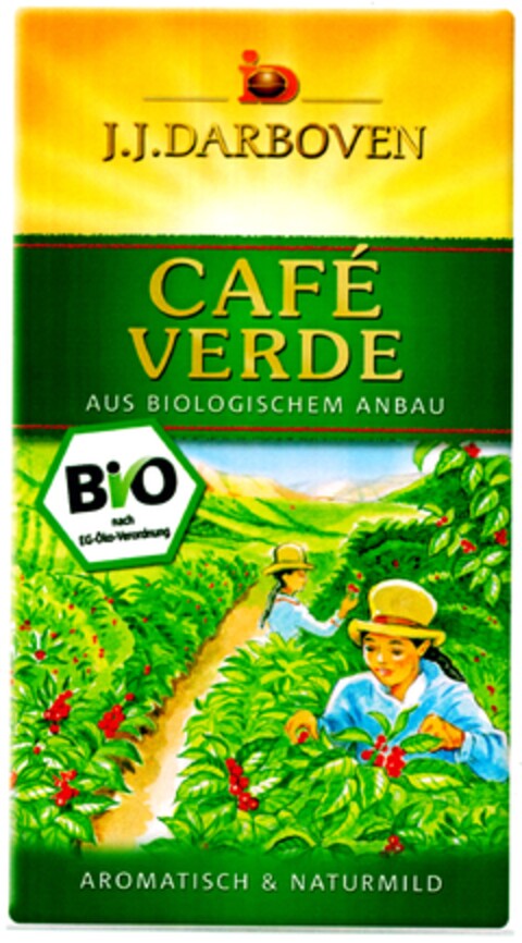 CAFE VERDE + Bild Logo (DPMA, 10.05.2006)