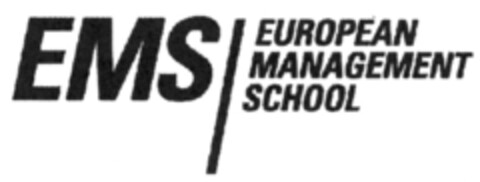 EMS EUROPEAN MANAGEMENT SCHOOL Logo (DPMA, 24.01.2007)