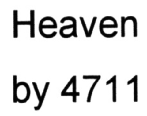 Heaven by 4711 Logo (DPMA, 28.09.2007)