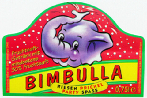 BIMBULLA Logo (DPMA, 06.09.1996)