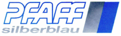 PFAFF silberblau Logo (DPMA, 11/15/1996)