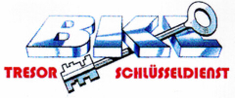 BKL TRESOR SCHLÜSSELDIENST Logo (DPMA, 07/31/1998)